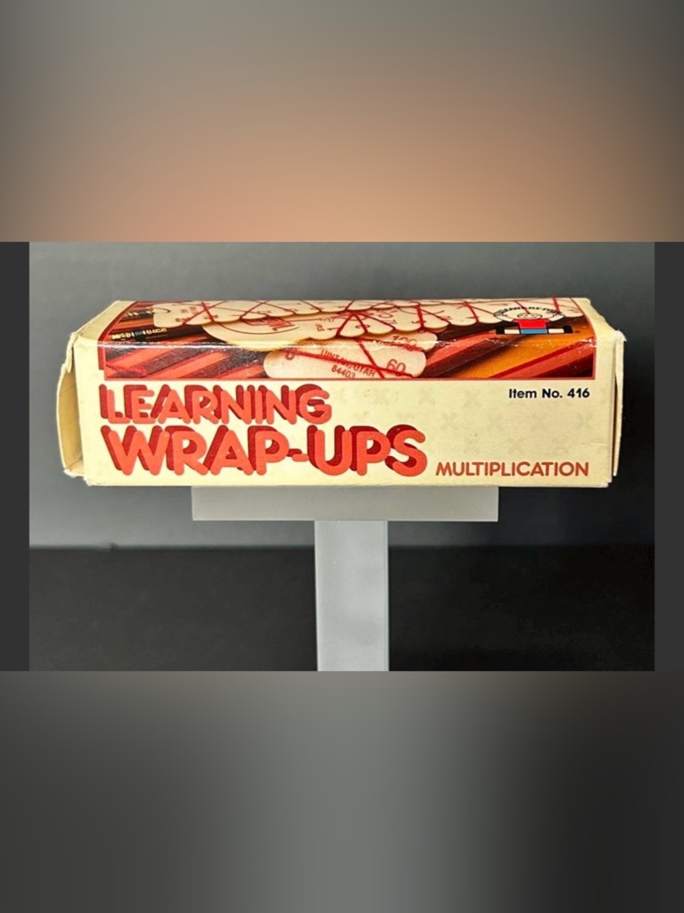Vintage Learning Wrap Ups Educational Math Toy